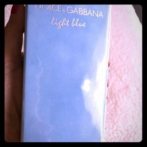 Dolce& Gabbana light blue in box! Brand new.